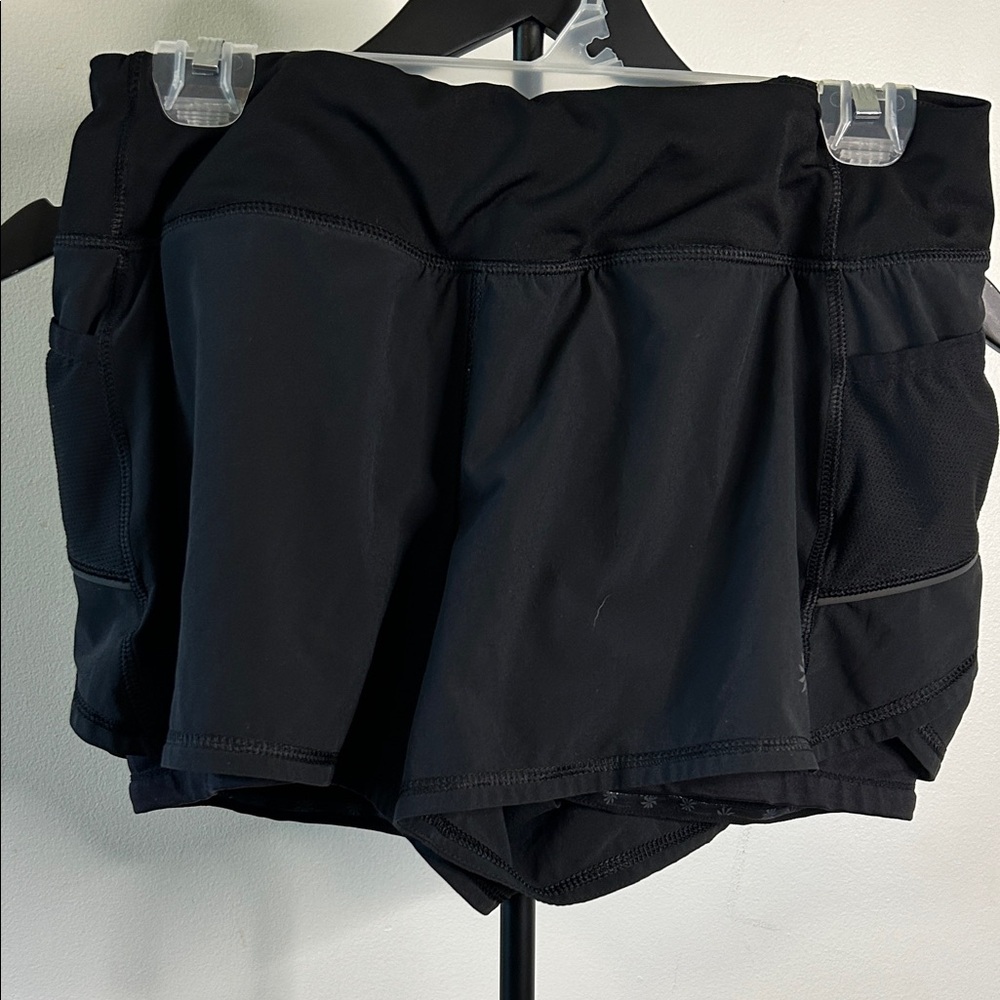 Athleta Women's Black Athletic Run Shorts